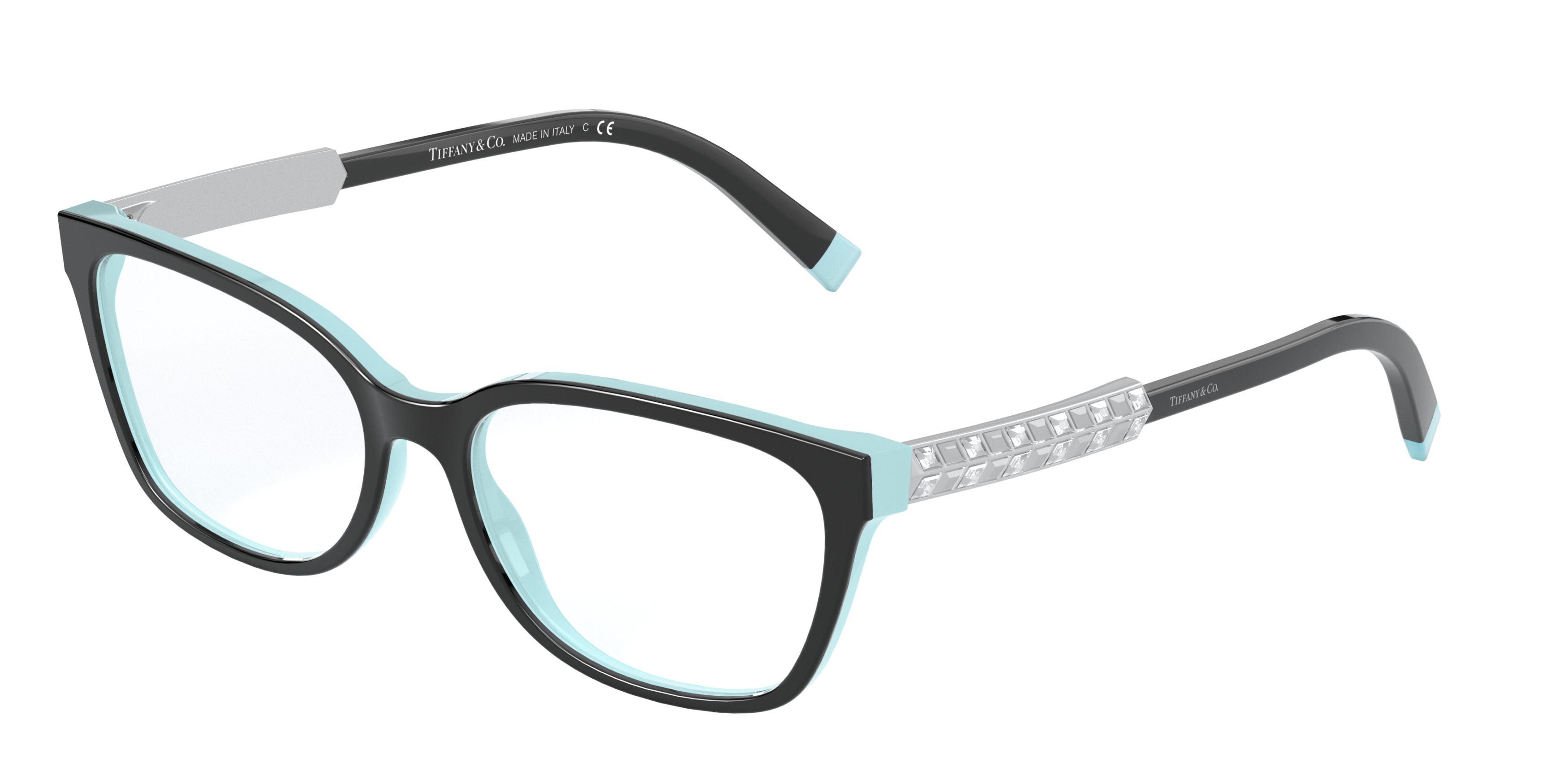  clear/blackblue tiffany