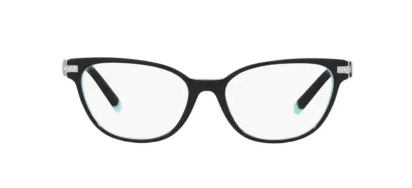  cleaer lens / black on tiffany blue