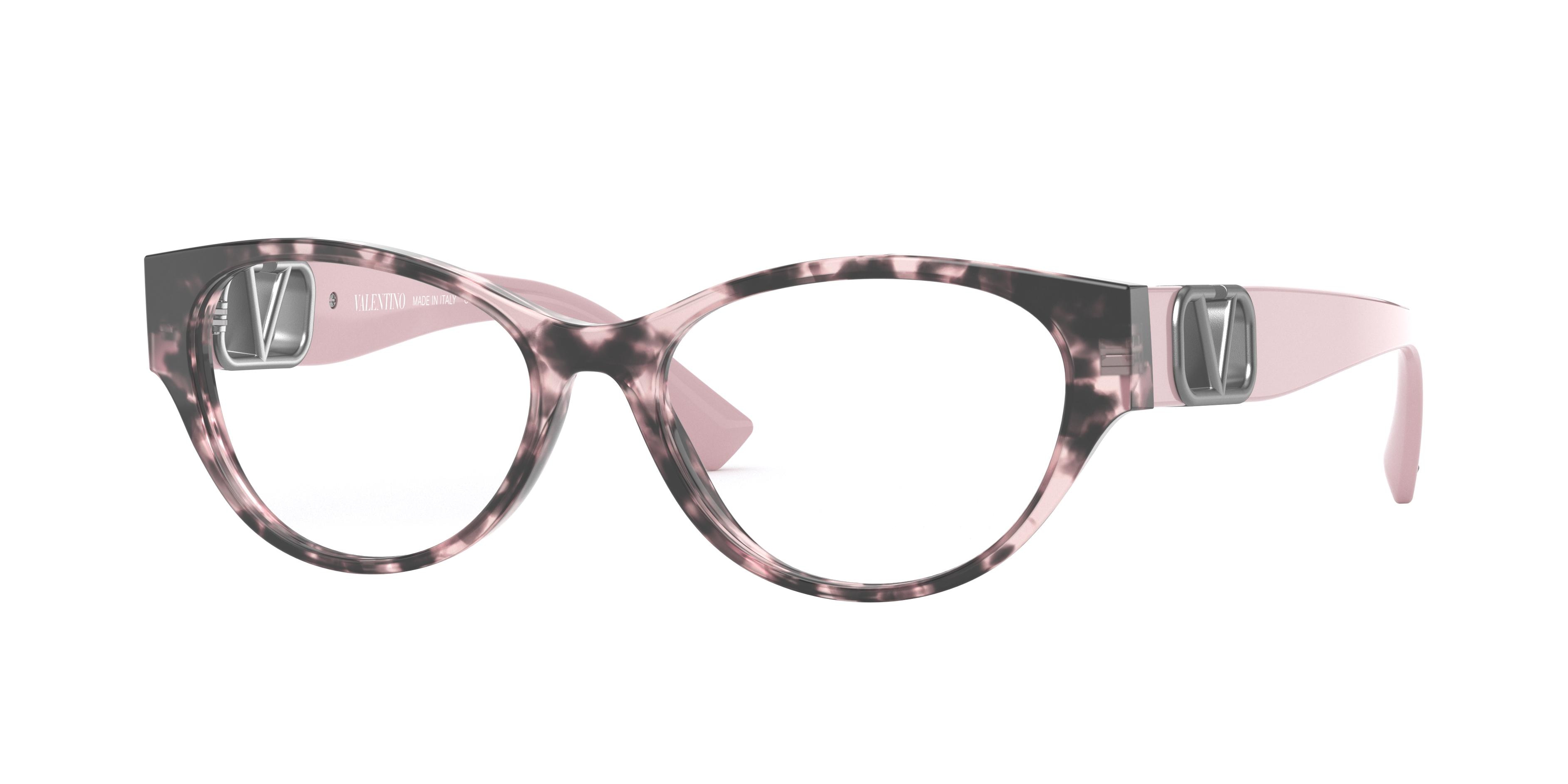  clear/pink havana