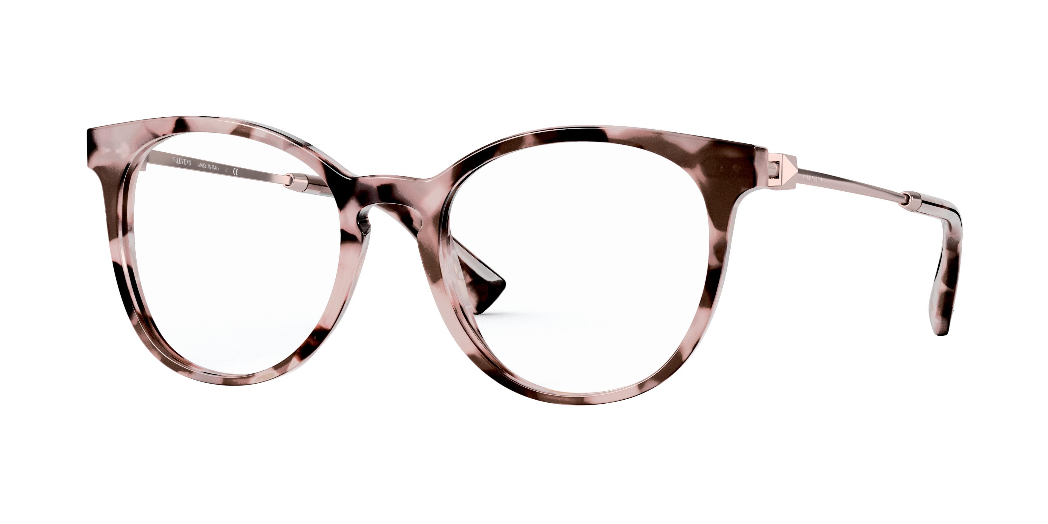  clear/havana pink