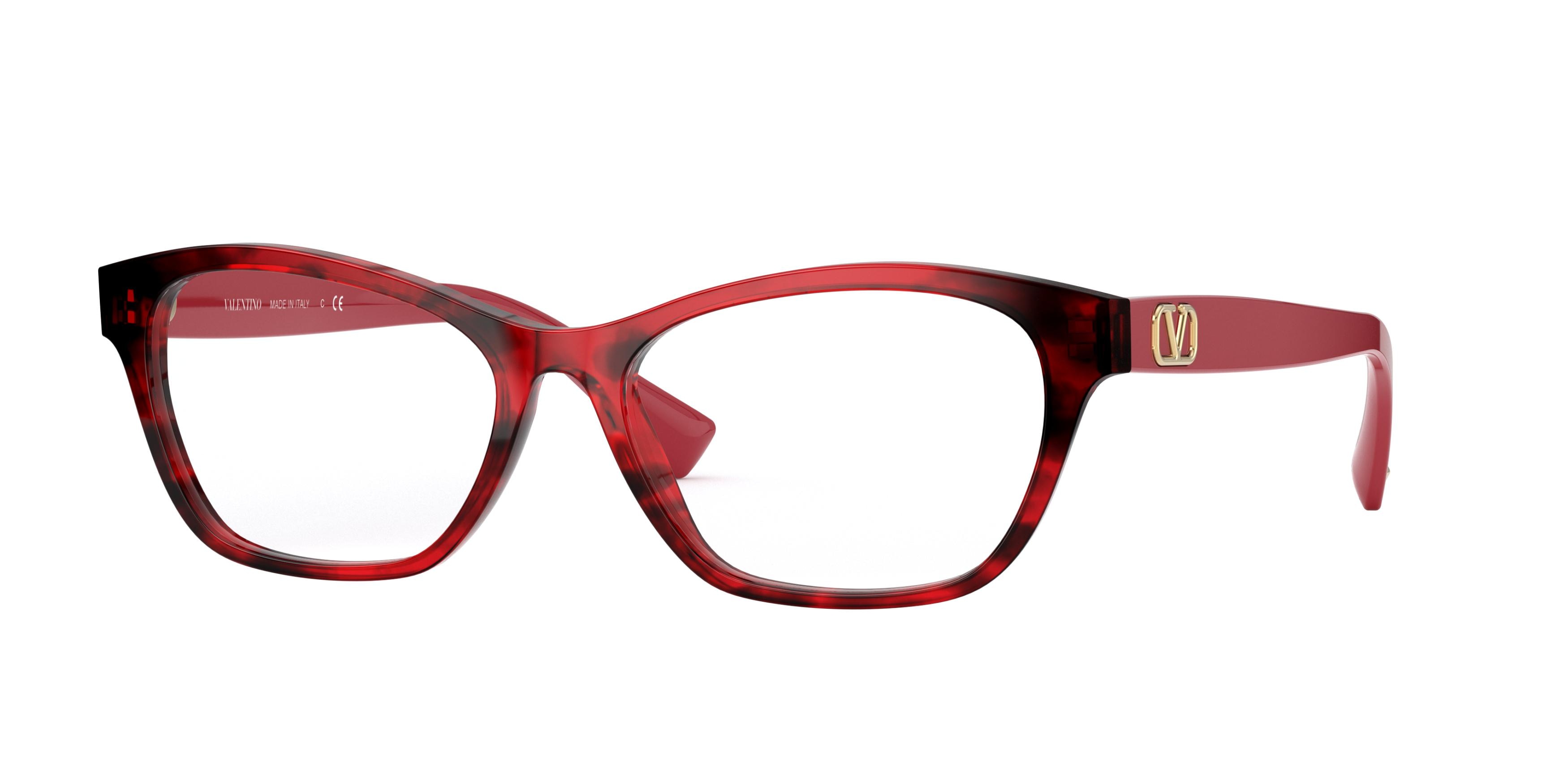  clear/red havana