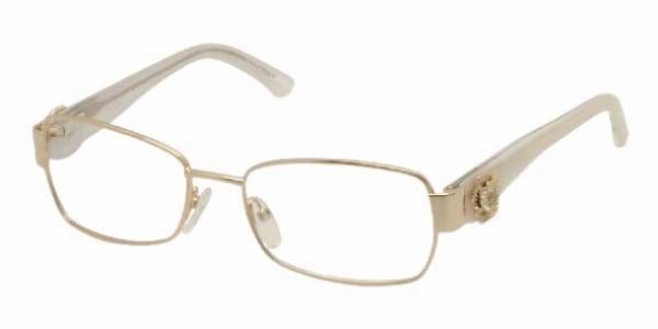  clear/gold pearl