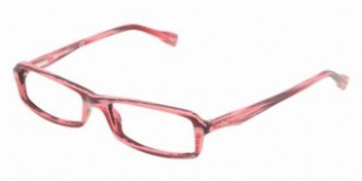  clear/pink striped dark