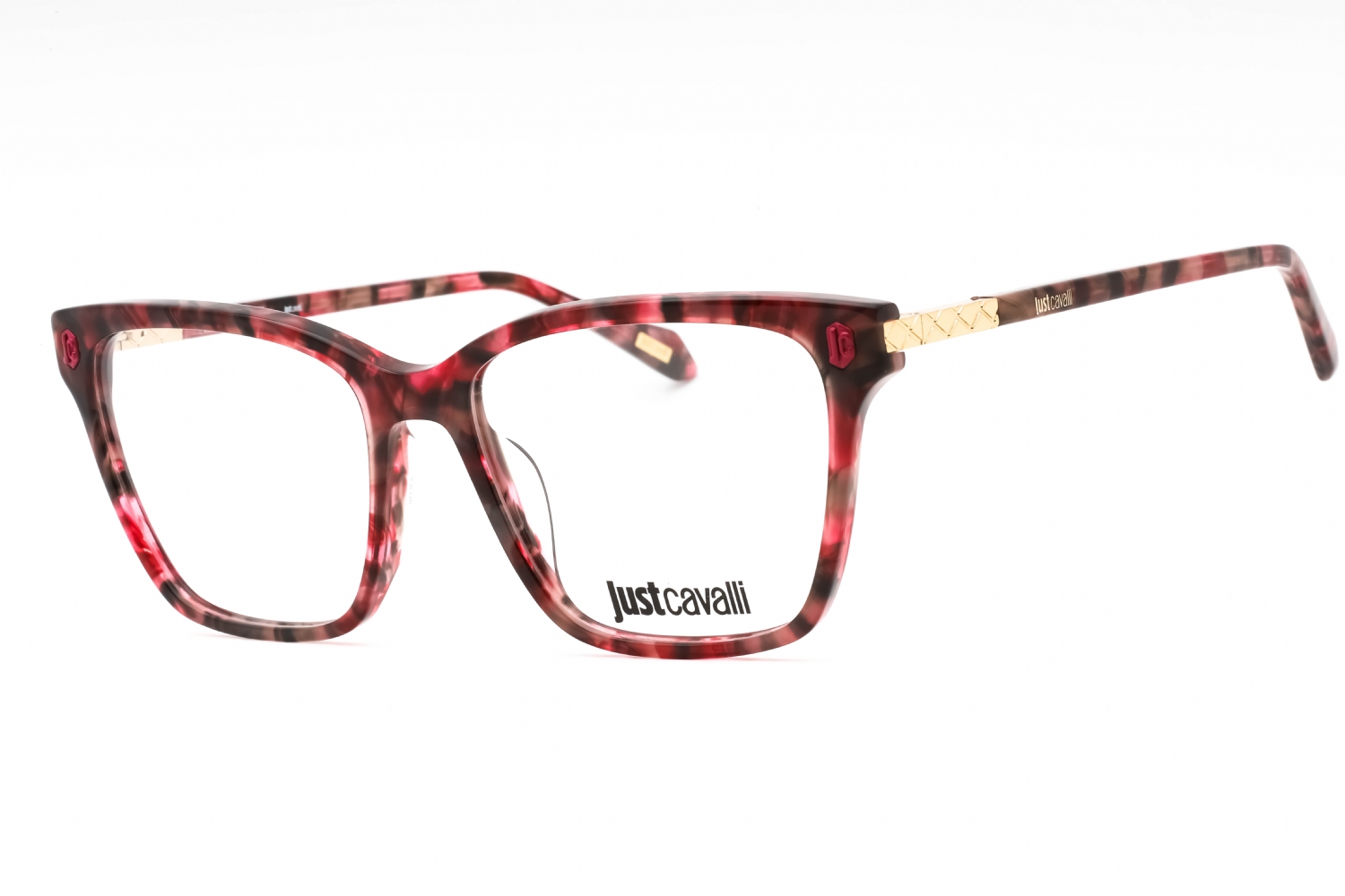  clear lens/shiny red havana