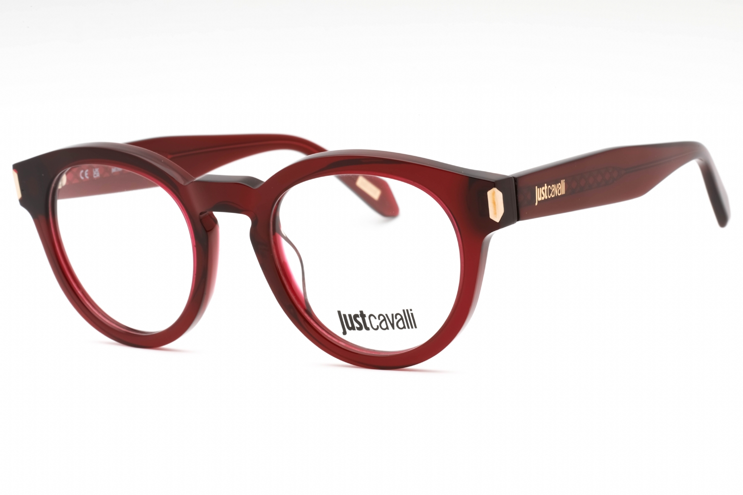  clear lens/transparent burgundy red