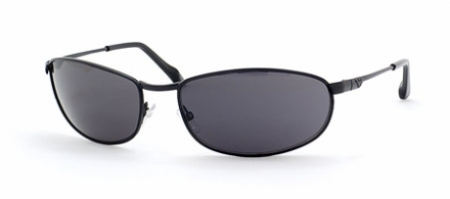  black matte/gray polarized