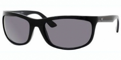  shiny black/ smoke polarized lens