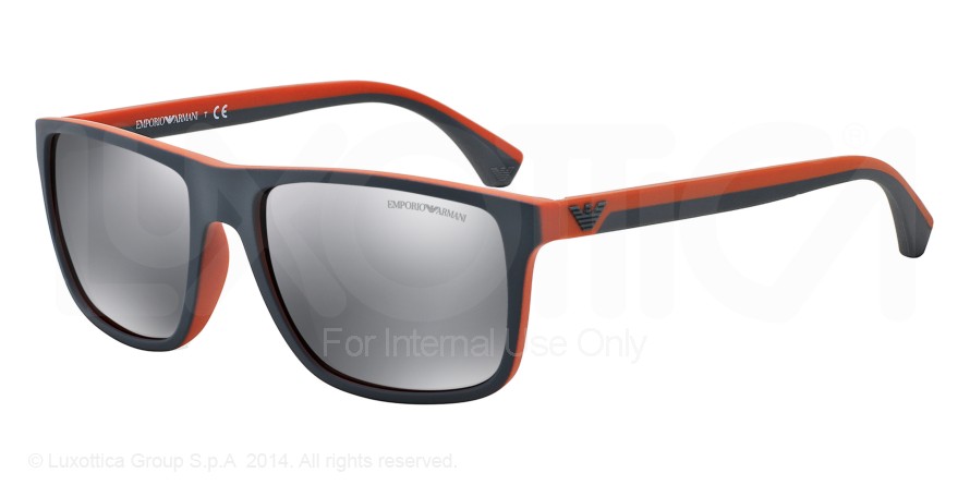  light grey mirror black/grey/rubber orange