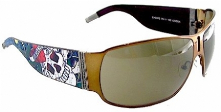 ED HARDY EHS 012 TORTOISE