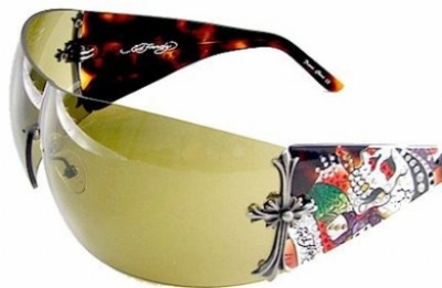 ED HARDY EHS 008 TORTOISE