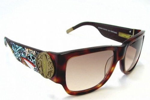 ED HARDY EHS 040 TORTOISE