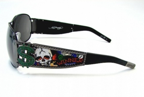 ED HARDY EHS 043 BLACK