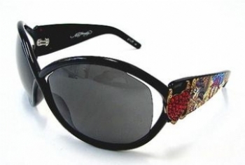 ED HARDY EHS 048 BLACK