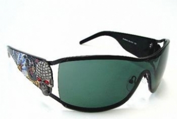 ED HARDY EHS 045 BLACK