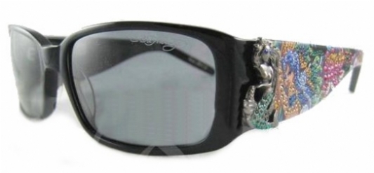 ED HARDY EHS 029 BLACK