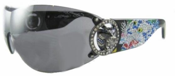 ED HARDY EHS 030 BLACK