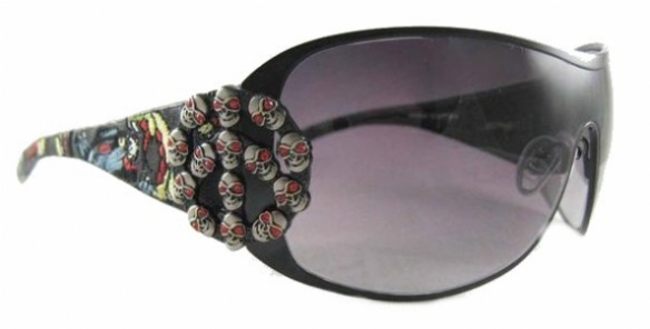 ED HARDY EHS 038 BLACK