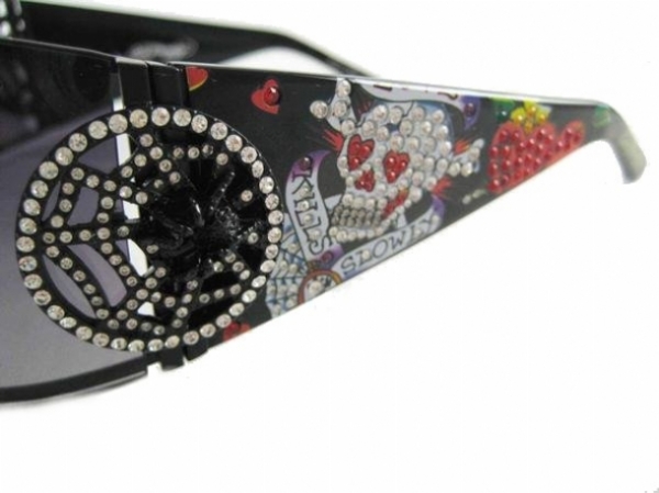 ED HARDY EHS 039 BLACK