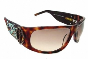 ED HARDY EHS 044 TORTOISE