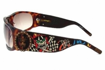 ED HARDY EHS 044 TORTOISE