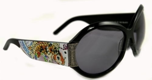 ED HARDY EHS 002 BLACK