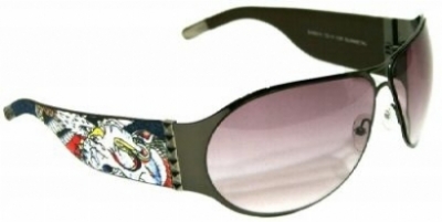 ED HARDY EHS 011 GUNMETAL