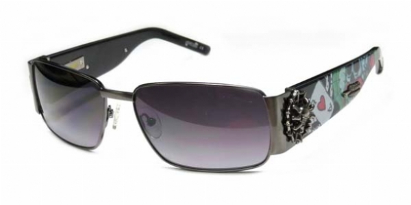 ED HARDY 041 GUNMETAL