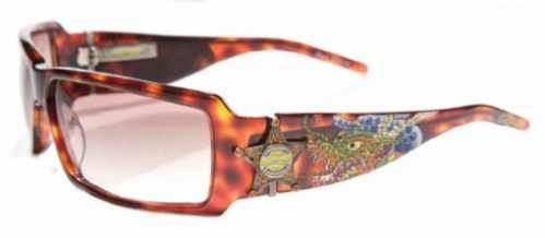 ED HARDY EHS 021 TORTOISE