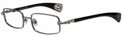 clear/antique silver/ebony