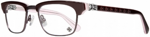  clear/burgundy pink