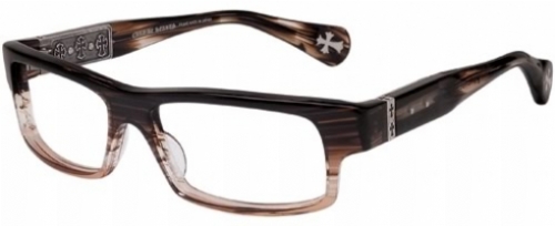  clear/brown stripe