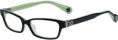  clear/black/lime green
