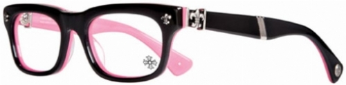  clear/black punk rock pink