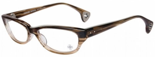  clear/brown stripe