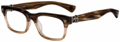  clear/brown stripe
