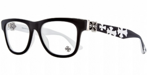  clear/black white