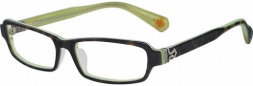  clear/tortoise/lime green