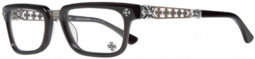  clear/dark gray crystal