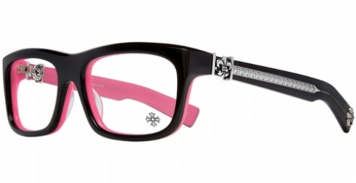  clear/black punk rock pink