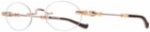  clear/12k gold plated