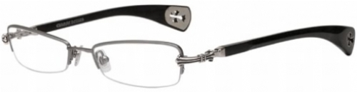  clear/antique silver/ebony wood