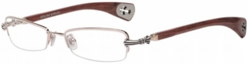  clear/white gold/mahogany wood