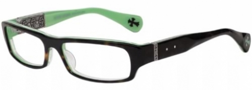  clear/tortoise/lime green