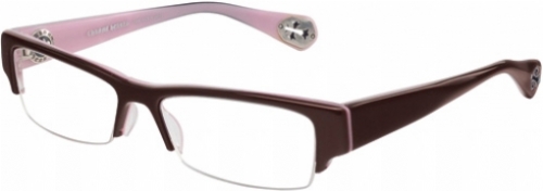  clear/burgundy/pink
