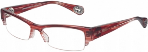  clear/cherry stripe