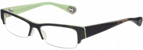  clear/tortoise/lime green