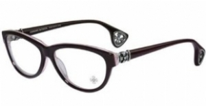  clear/burgundy pink