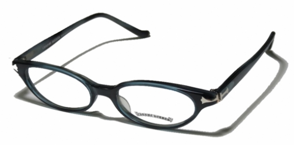  clear/striped dark turquoise