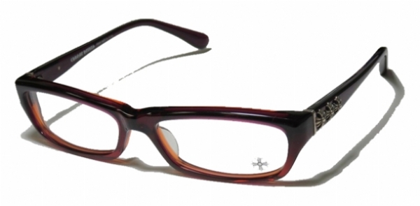  clear/purple brown silver