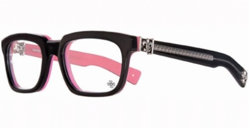  clear/black punk rock pink